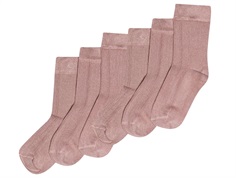 Minipop rose bamboo socks (6-pack)